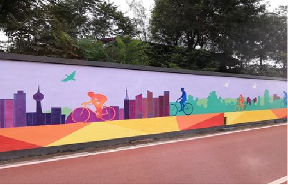 福清墙体彩绘-围墙