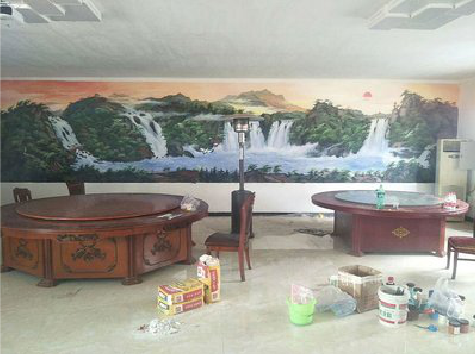 福清墙绘-写实风景