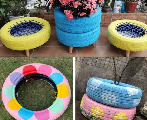 福清墙体彩绘-变废为宝