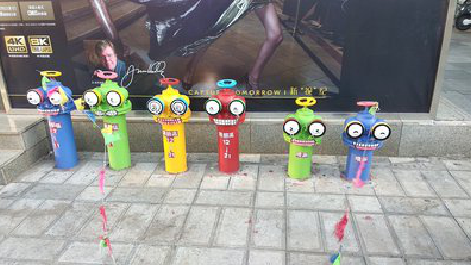 福清商业区彩绘