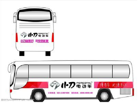 福清公交车身贴如何完美贴合？