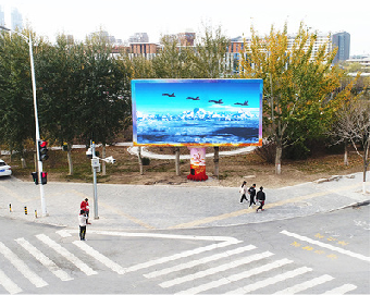 福清户外大屏广告投放要点。